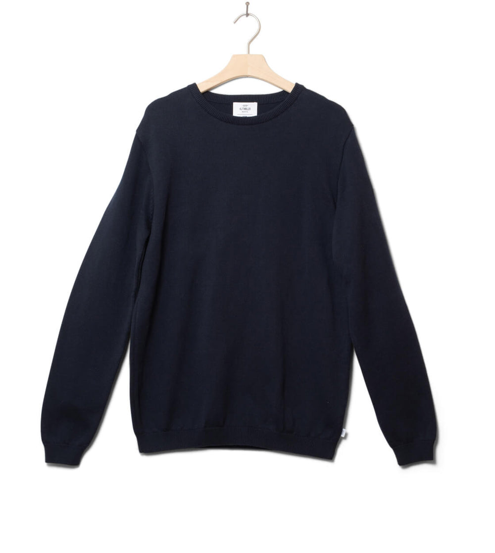 Klitmoller Knit Basic Cotton blue navy