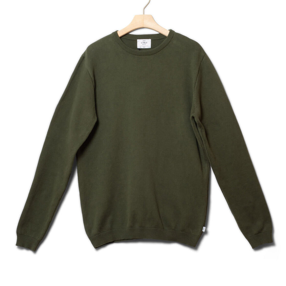 Klitmoller Knit Basic Cotton green olive