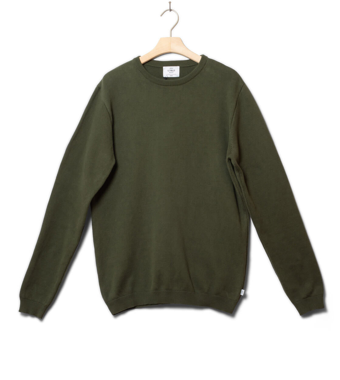 Klitmoller Knit Basic Cotton green olive