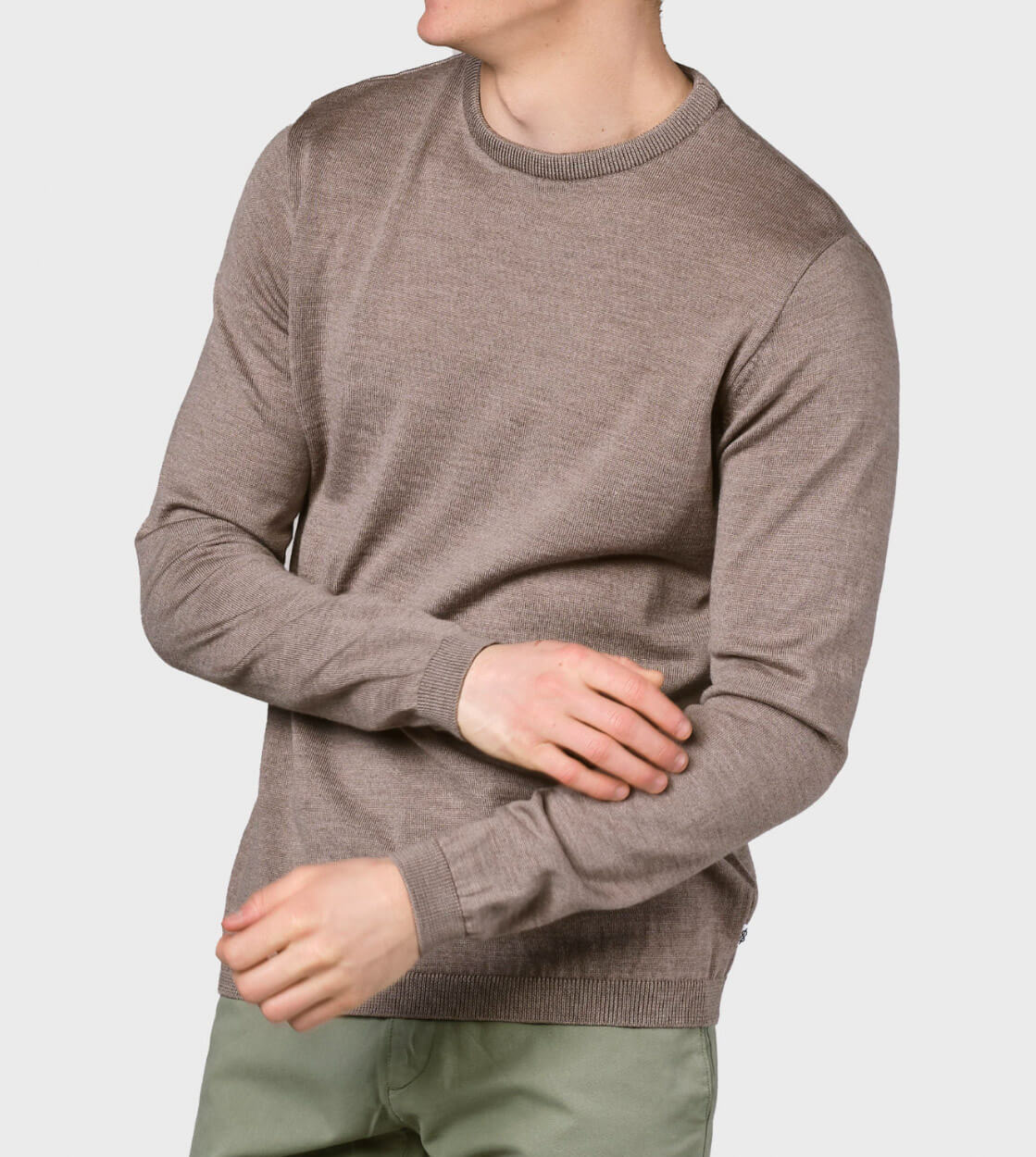 Klitmoller Knit Basic Merino beige sand