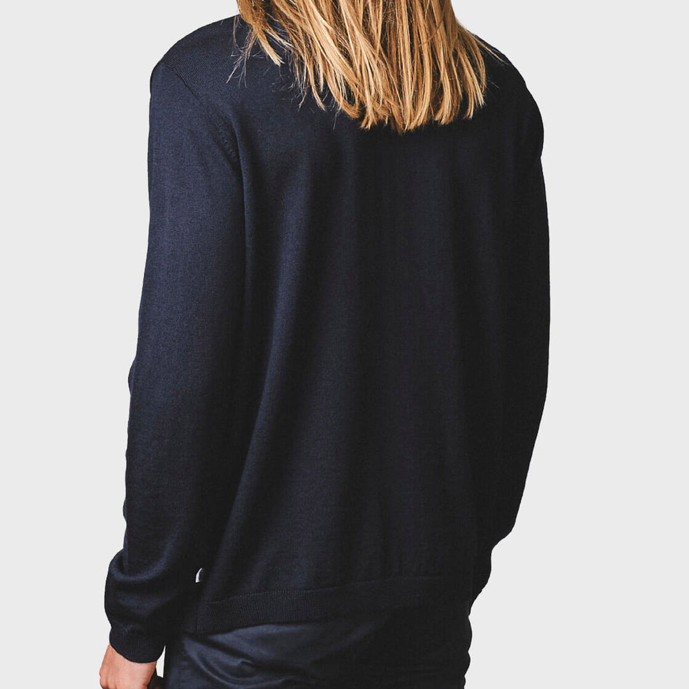 
                      
                        Klitmoller Knit Basic Merino blue navy
                      
                    