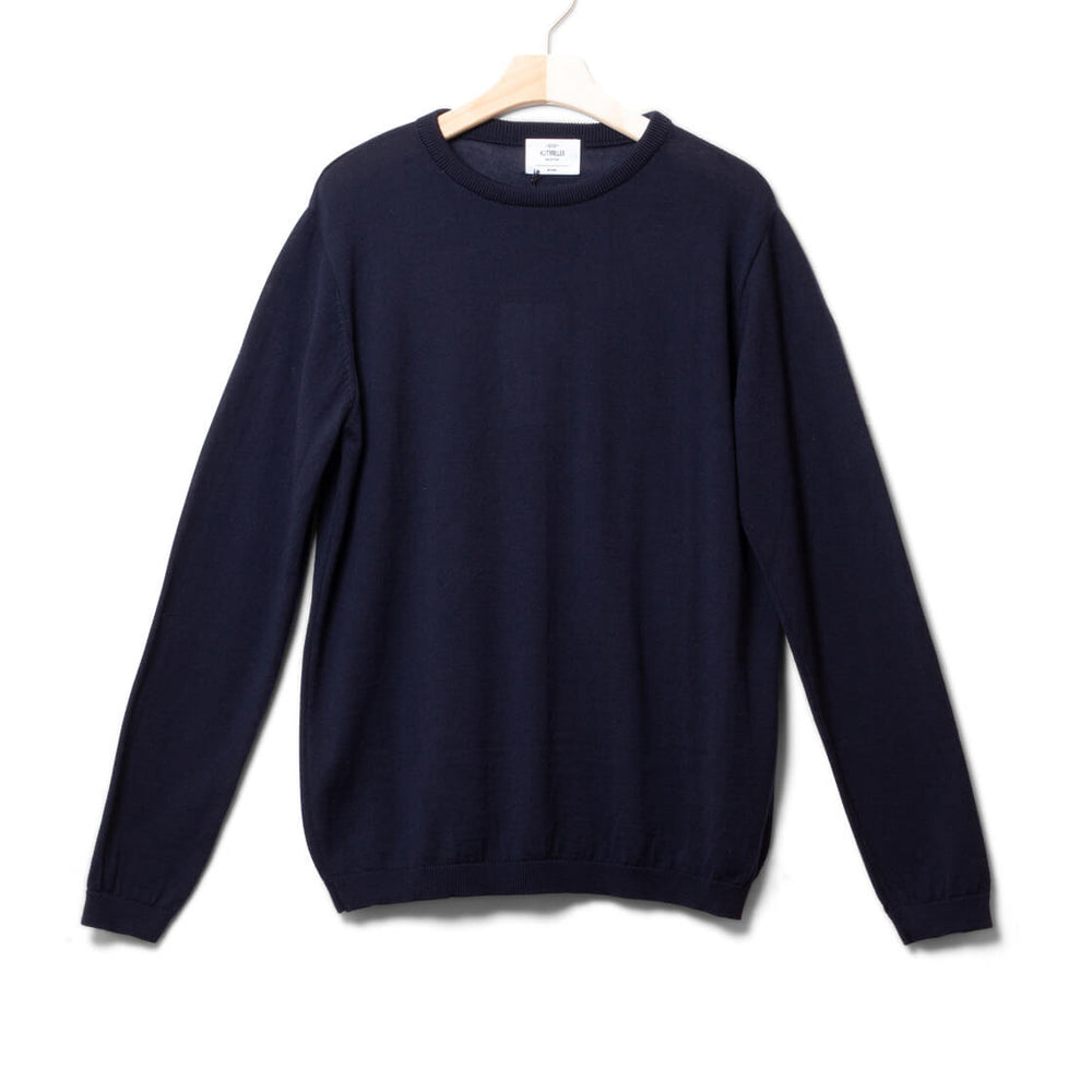 Klitmoller Knit Basic Merino blue navy