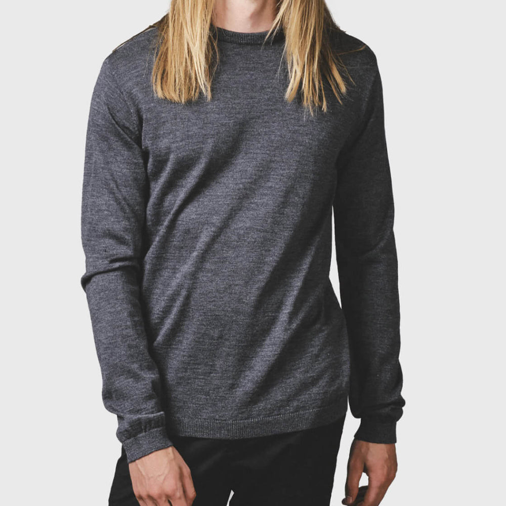 Klitmoller Knit Basic Merino grey anthracite