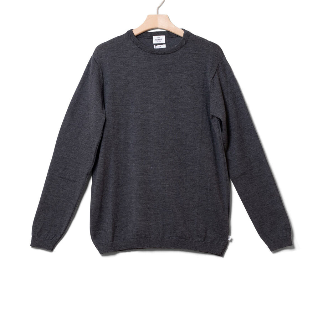 Klitmoller Knit Basic Merino grey anthracite