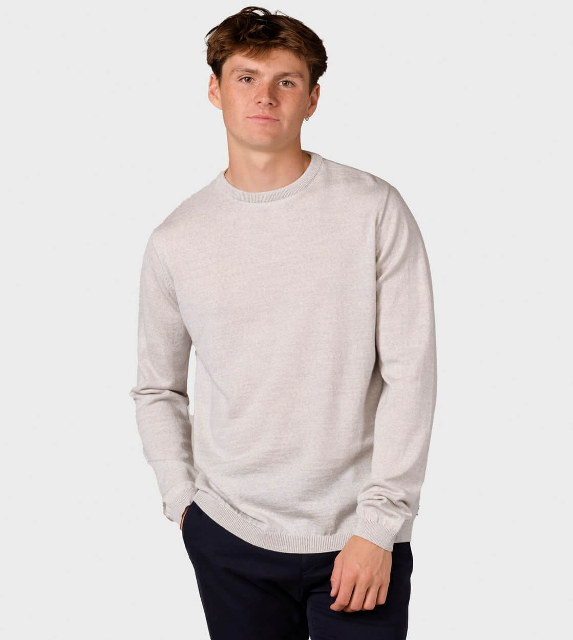 Klitmoller Knit Basic Merino grey pastel