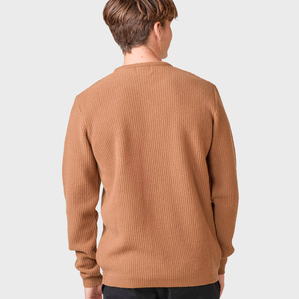 
                      
                        Klitmoller Knit Frede brown camel
                      
                    