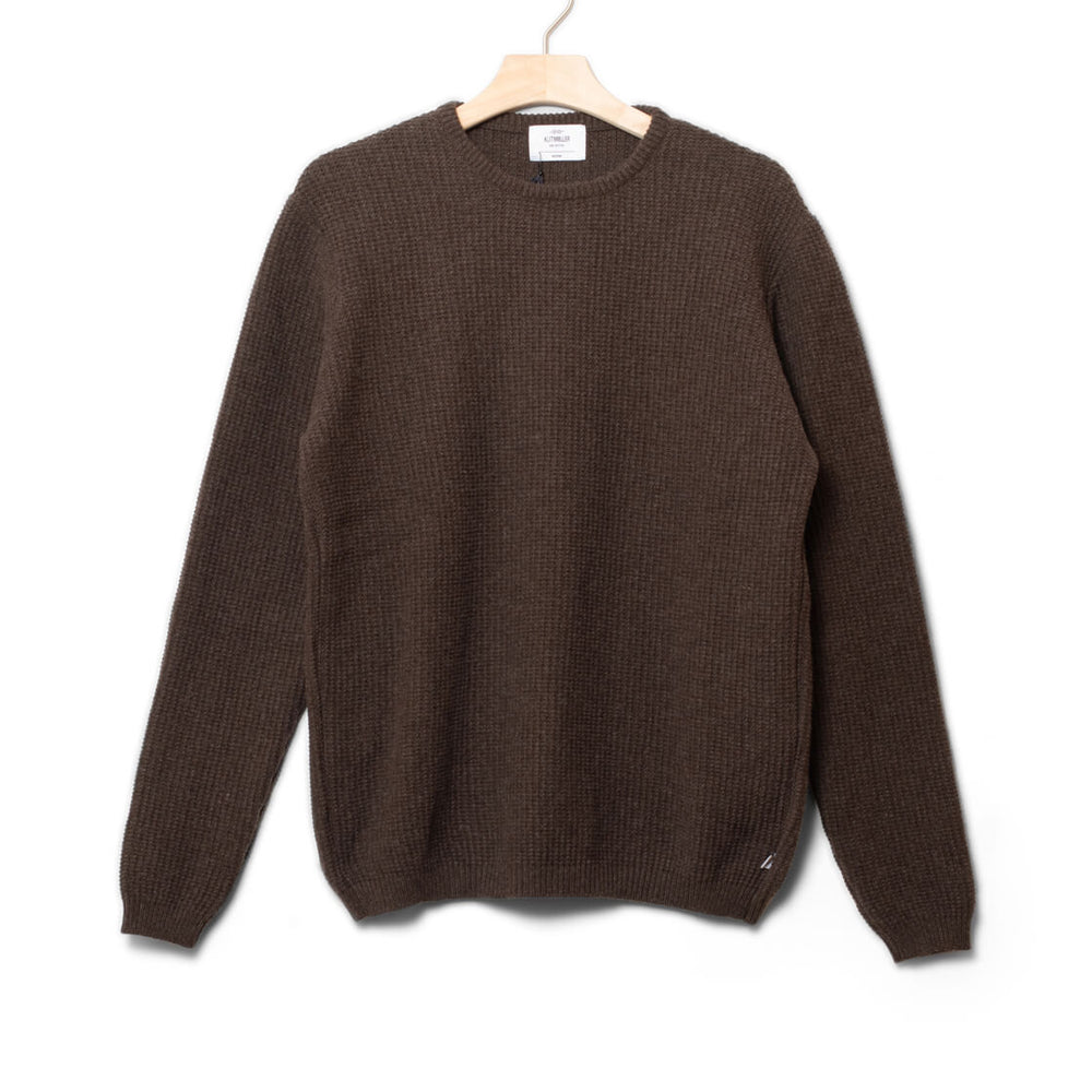 Klitmoller Knit Frede brown taupe