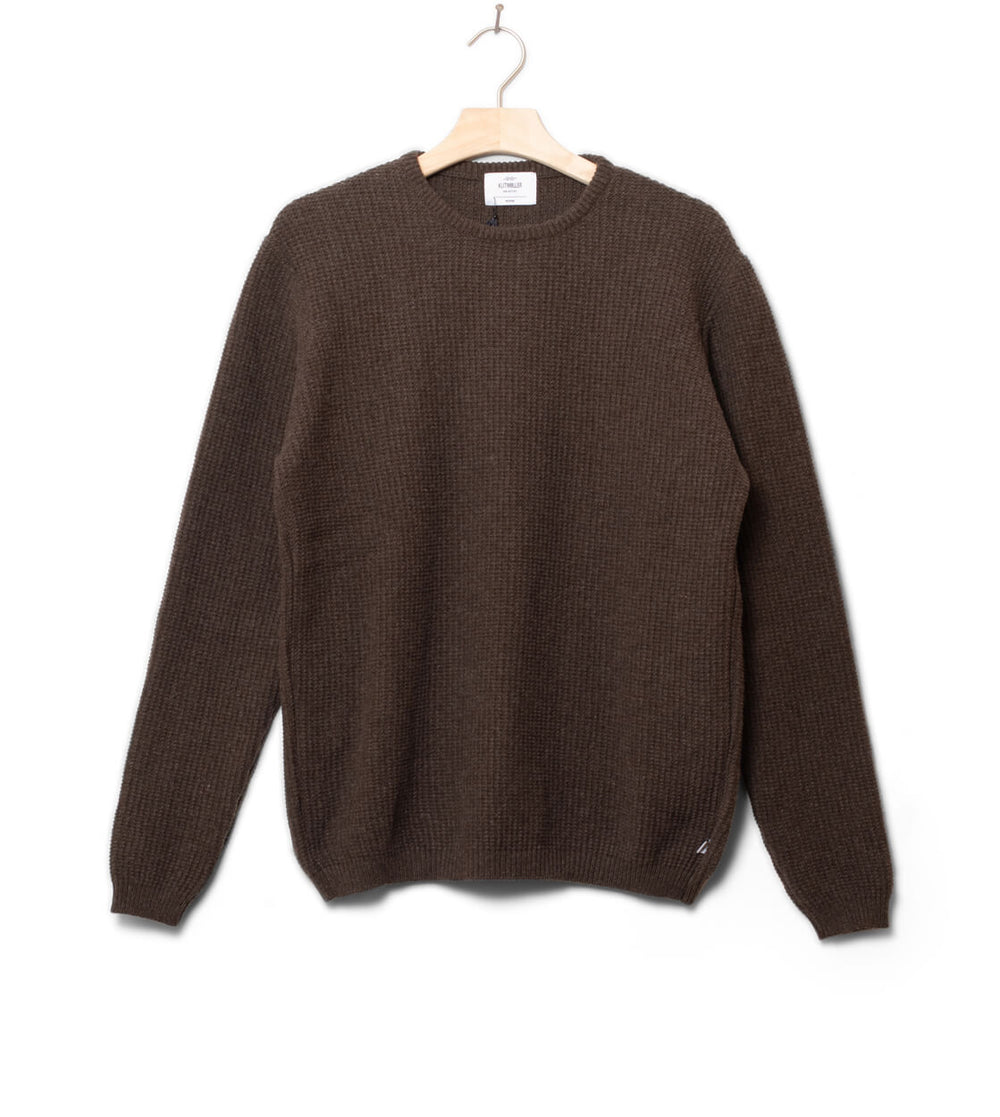 Klitmoller Knit Frede brown taupe
