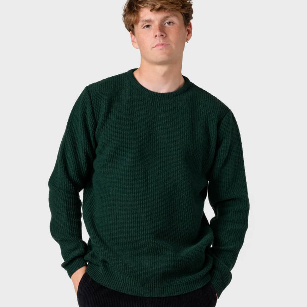 Klitmoller Knit Frede green moss