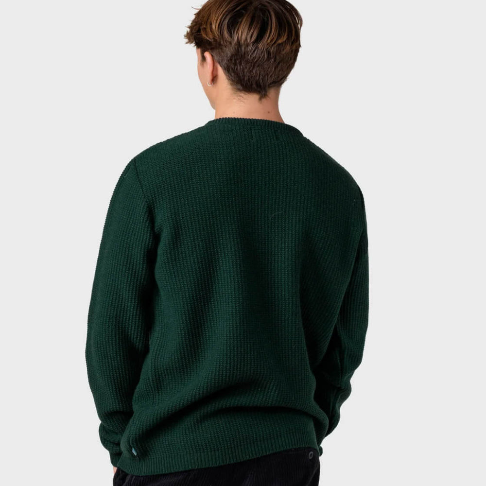 
                      
                        Klitmoller Knit Frede green moss
                      
                    