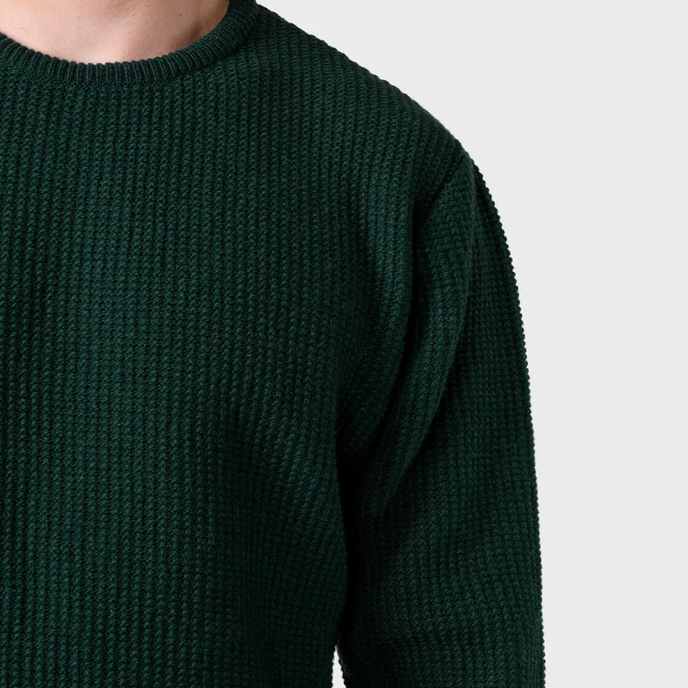 
                      
                        Klitmoller Knit Frede green moss
                      
                    