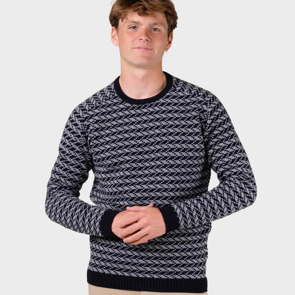 Klitmoller Knit Milas black/light grey