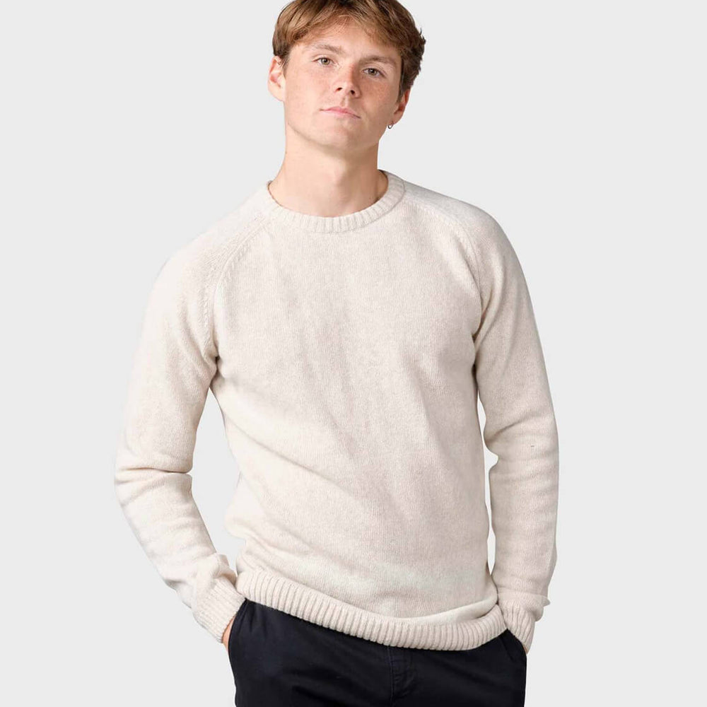 Klitmoller Knit Ole beige pastel sand