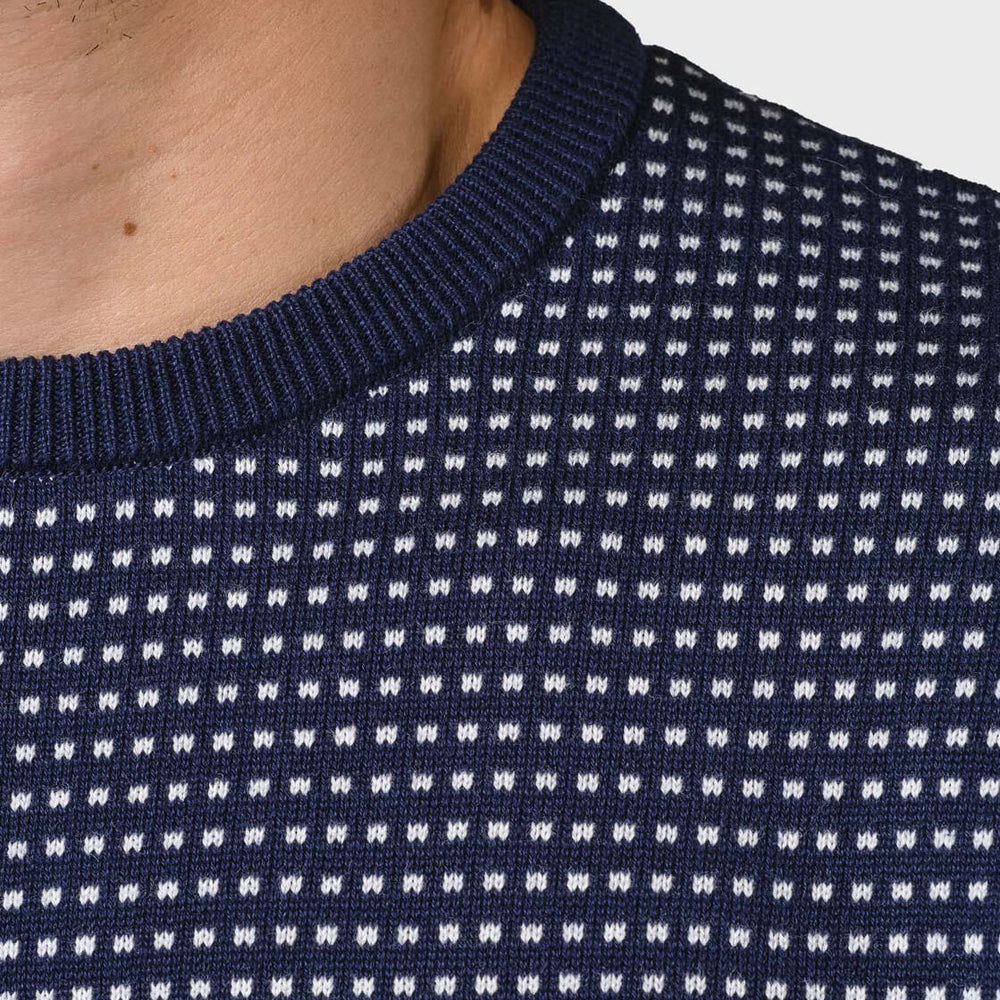 
                      
                        Klitmoller Knit Otto grey cream/navy
                      
                    
