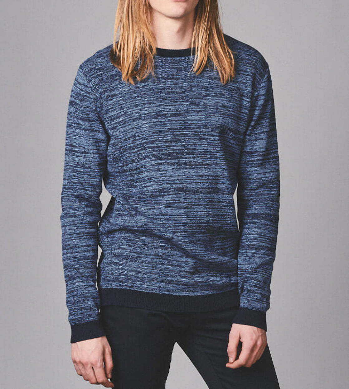 Klitmoller Knit Pullover Mik blue navy/heaven