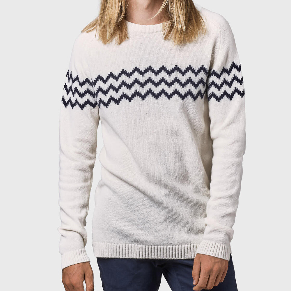 Klitmoller Knit Toke beige cream/navy