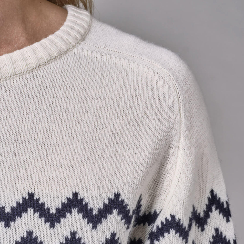 
                      
                        Klitmoller Knit Toke beige cream/navy
                      
                    