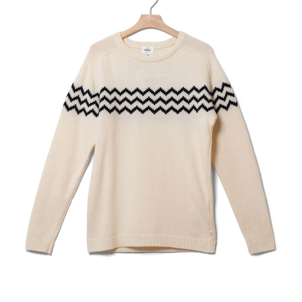 Klitmoller Knit Toke beige cream/navy