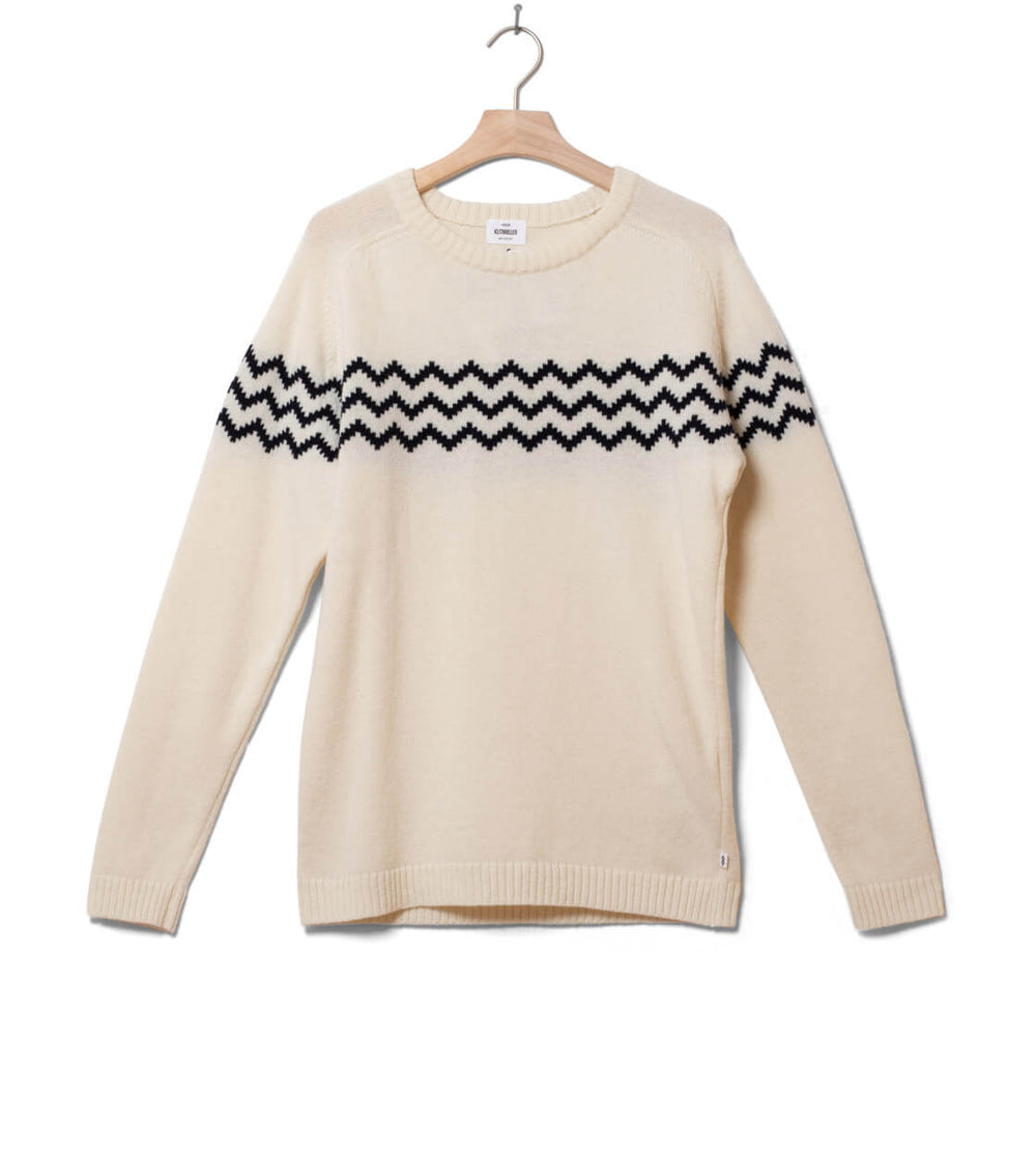 Klitmoller Knit Toke beige cream/navy