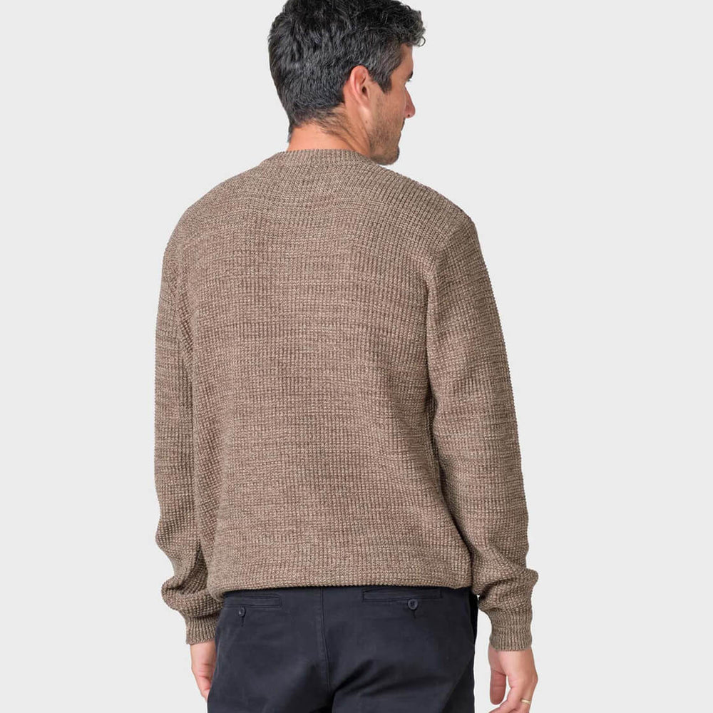 
                      
                        Klitmoller Knit Victor Cotton brown taupe/sand
                      
                    