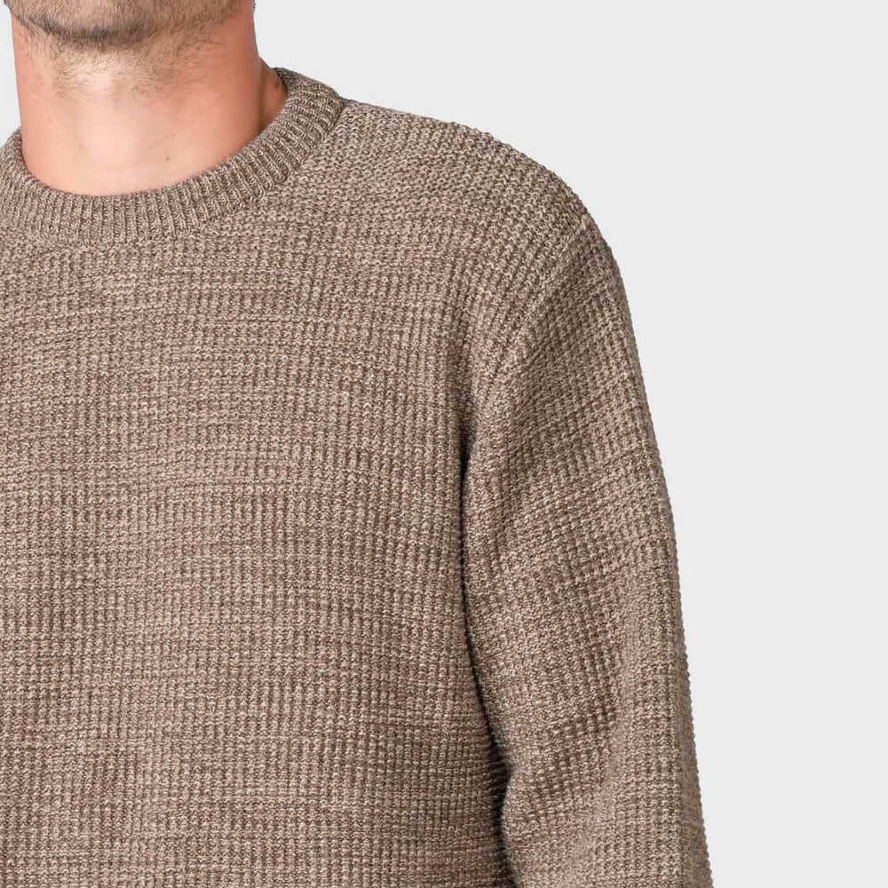 
                      
                        Klitmoller Knit Victor Cotton brown taupe/sand
                      
                    