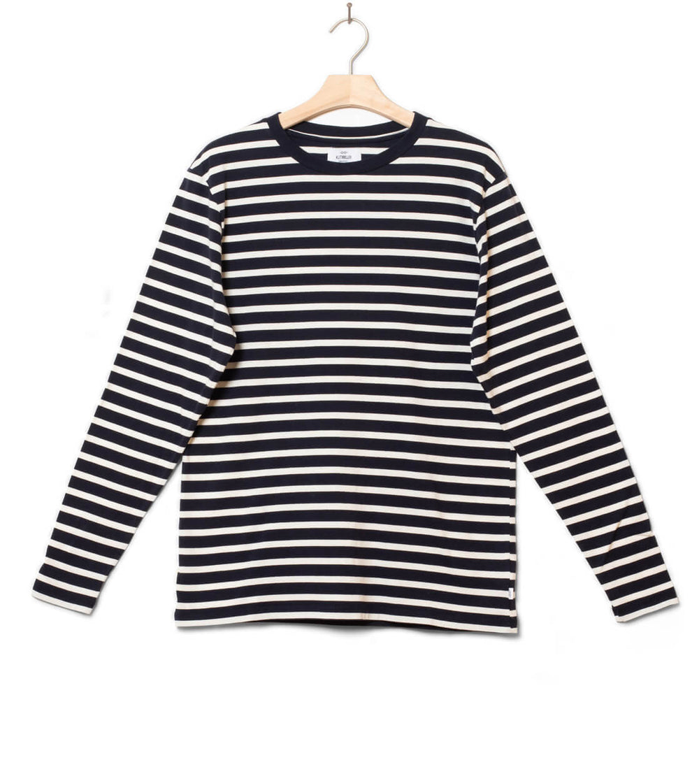 Klitmoller Longsleeve Krister blue navy/cream