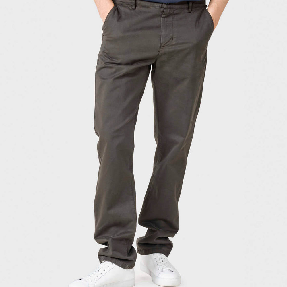 Klitmoller Pants Allan Chino Twill green olive