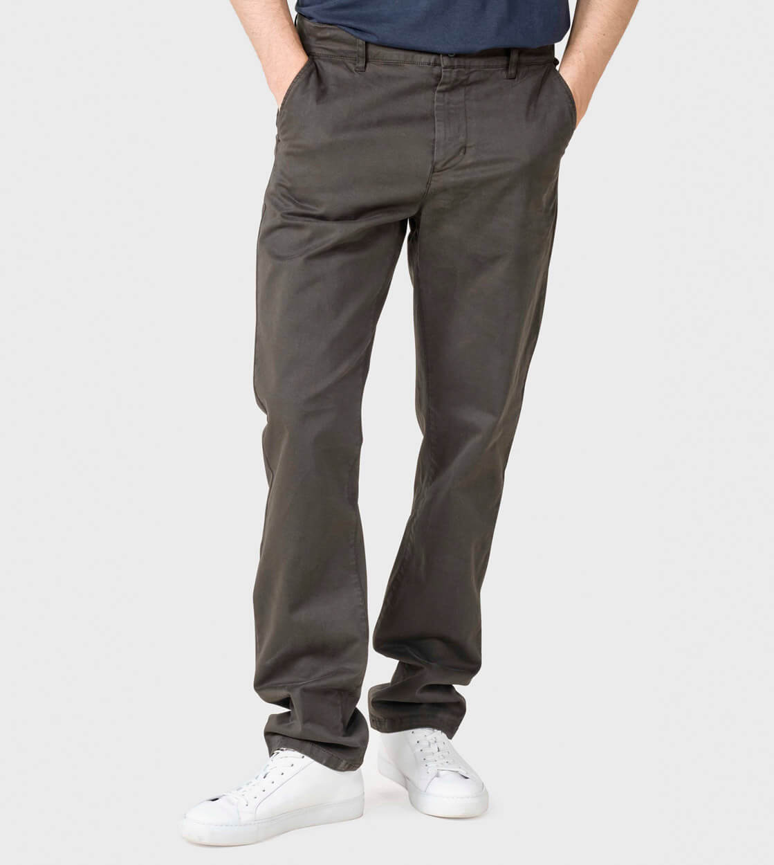 Klitmoller Pants Allan Chino Twill green olive