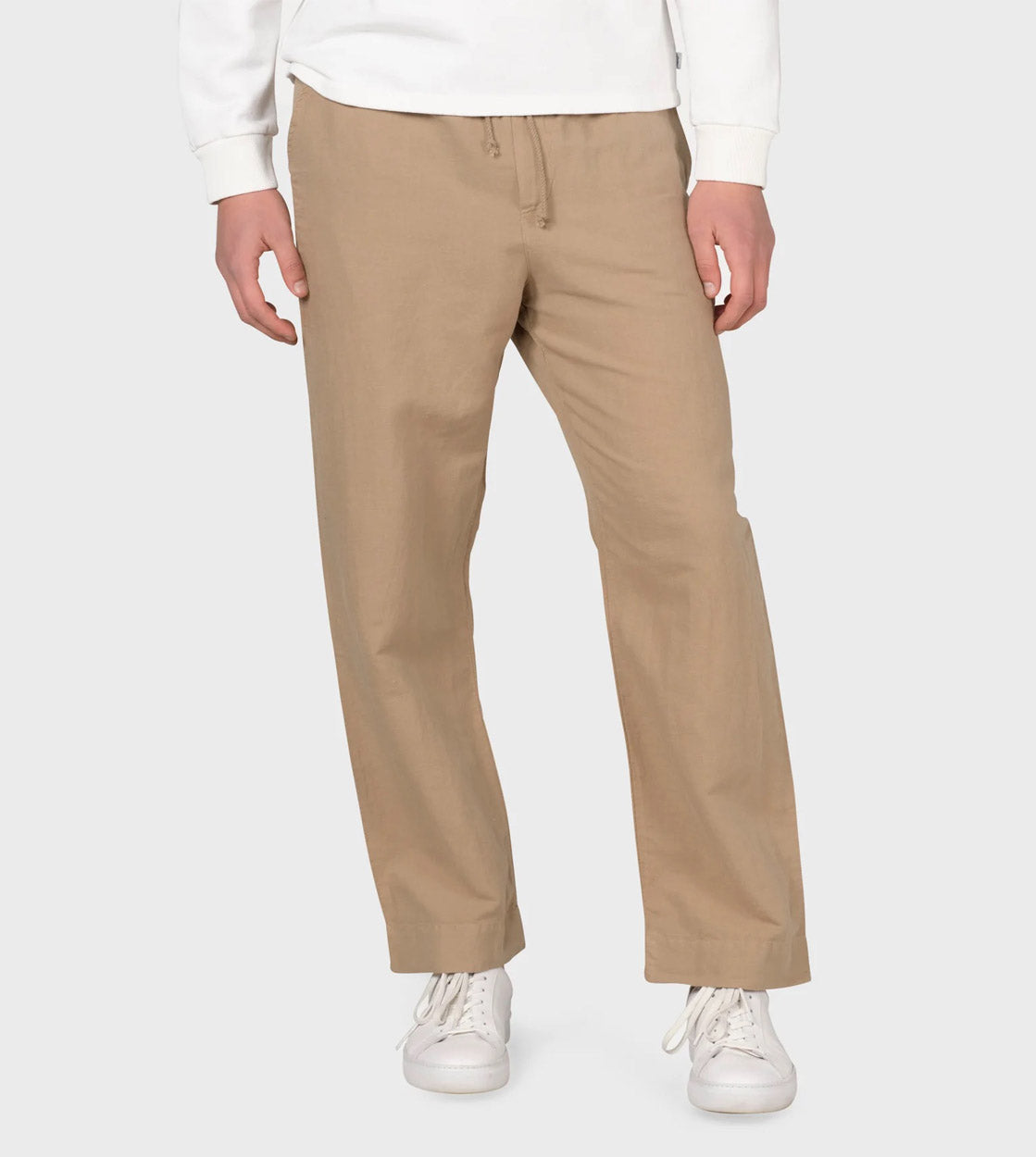 Klitmoller Pants Jens Linen beige sand