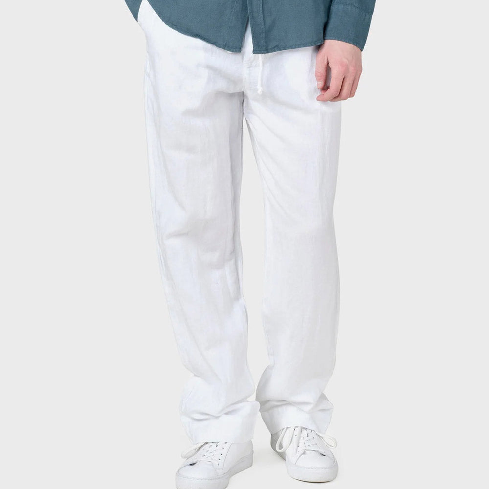 Klitmoller Pants Jens Linen white