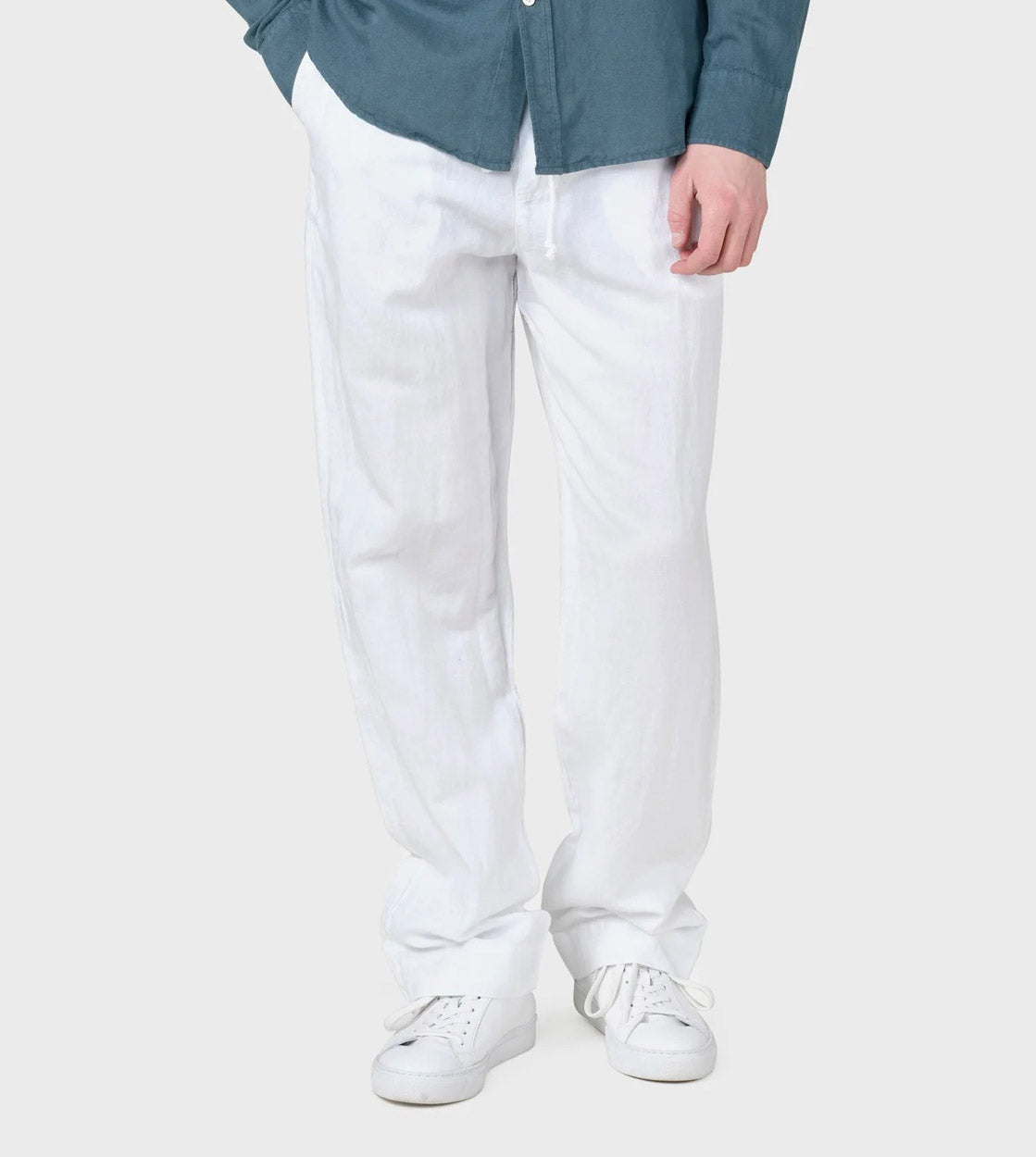 Klitmoller Pants Jens Linen white