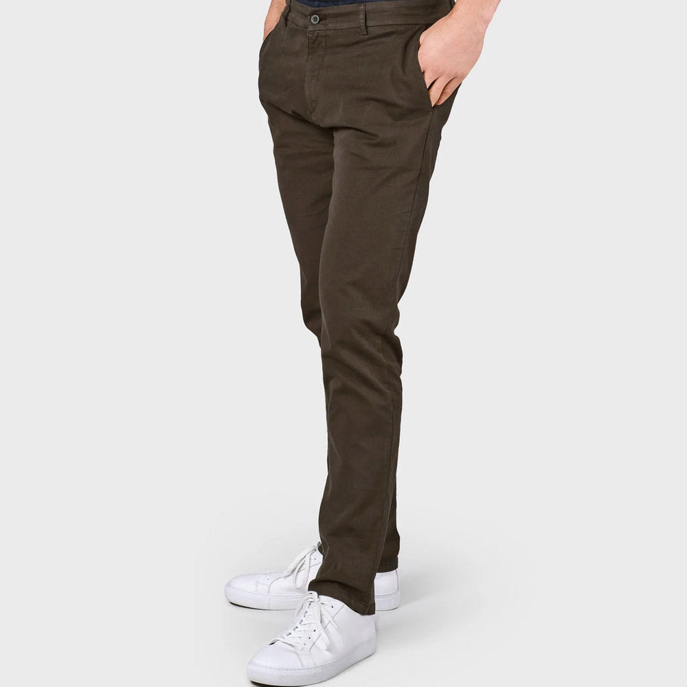 Klitmoller Pants Ras Twill green olive