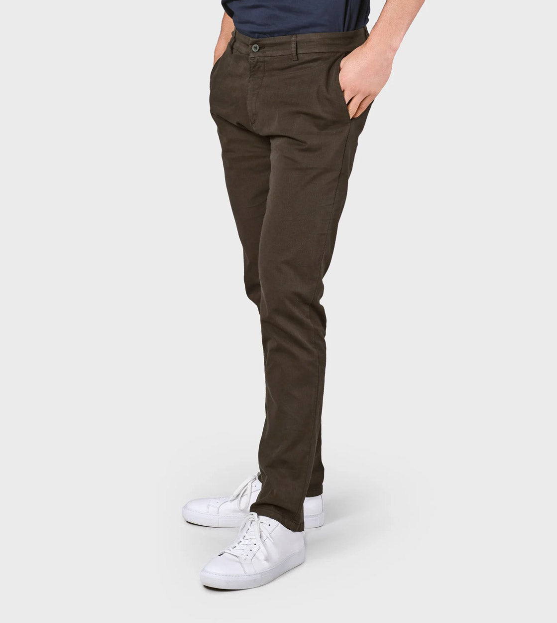 Klitmoller Pants Ras Twill green olive