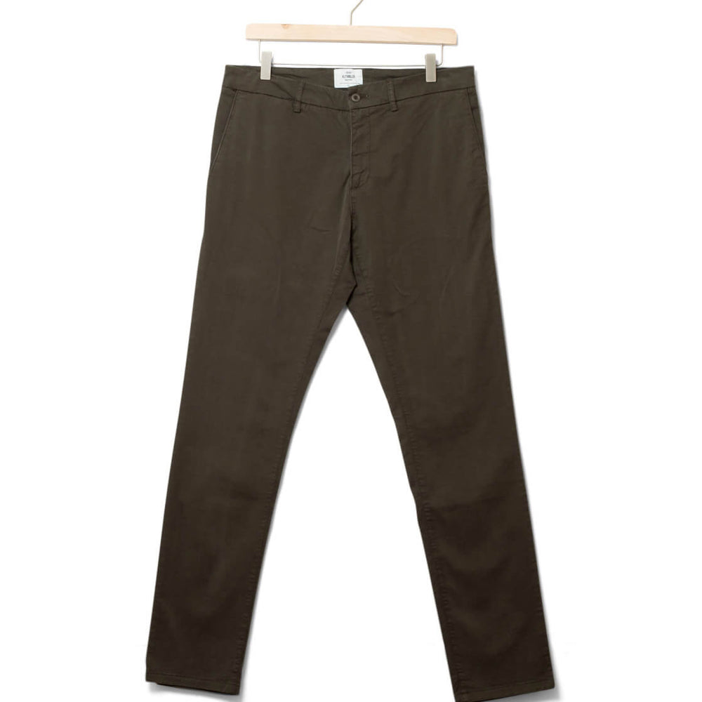 Klitmoller Pants Ras Twill green olive