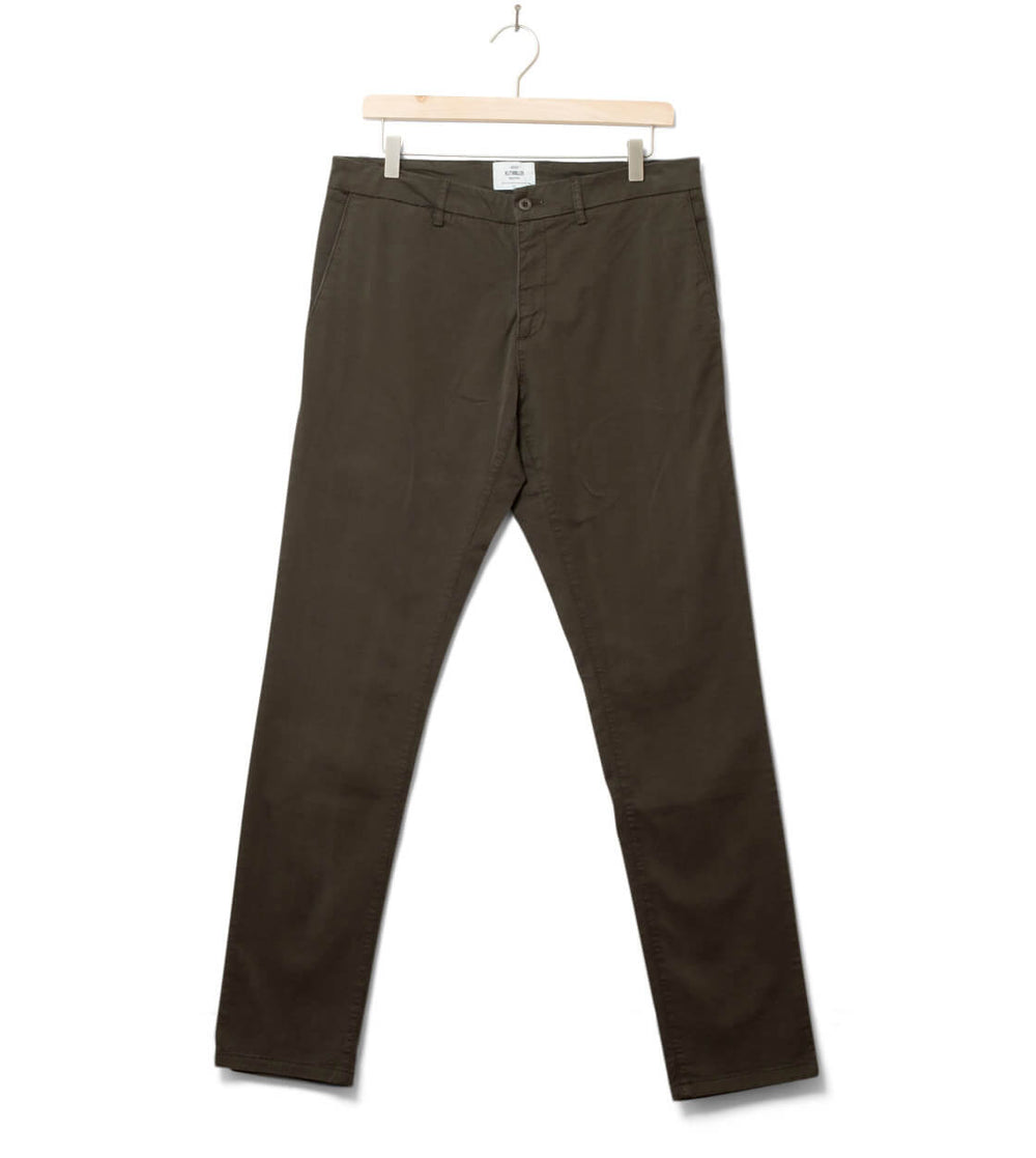 Klitmoller Pants Ras Twill green olive