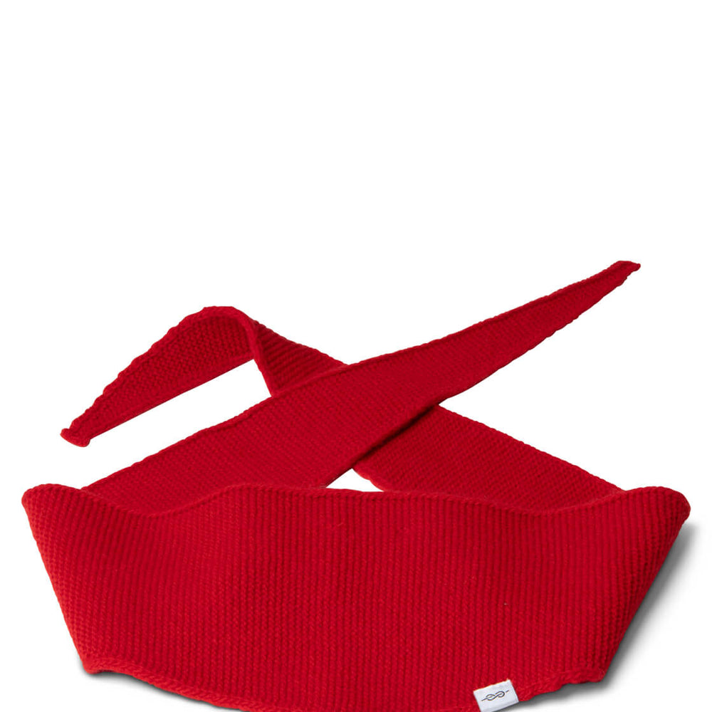 Klitmoller Scarf Violet Small Knit red