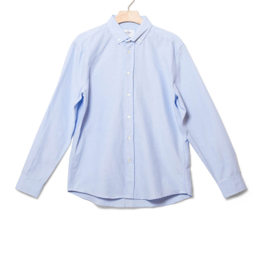 Klitmoller Shirt Basic blue melange