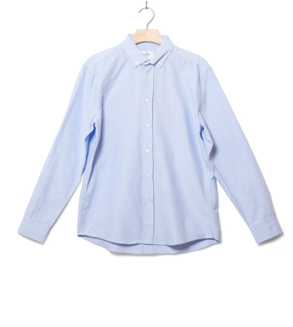 Klitmoller Shirt Basic blue melange