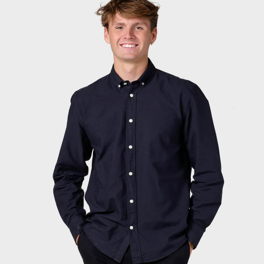 Klitmoller Shirt Basic blue navy
