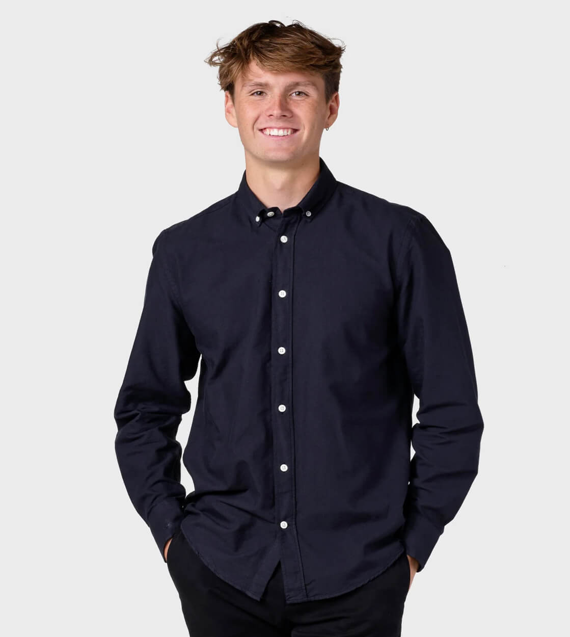 Klitmoller Shirt Basic blue navy