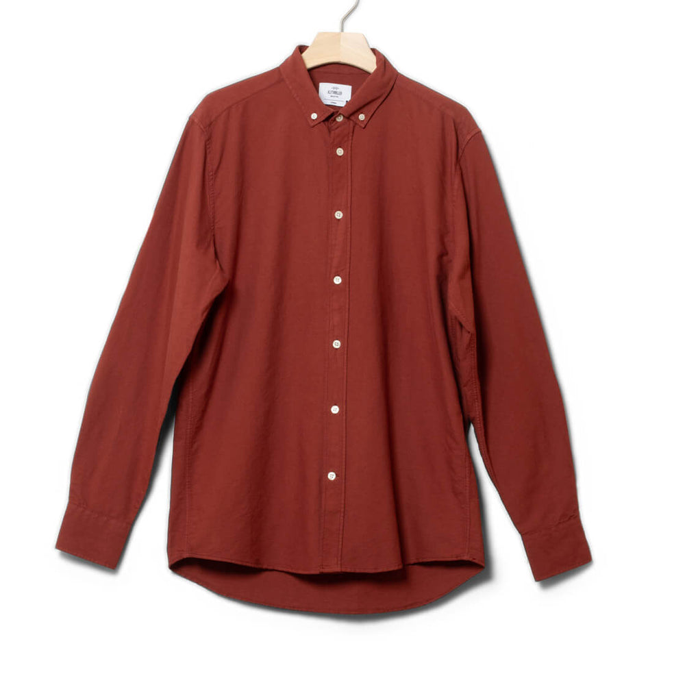 Klitmoller Shirt Basic red terracotta