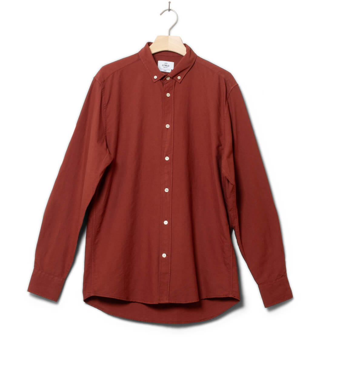 Klitmoller Shirt Basic red terracotta