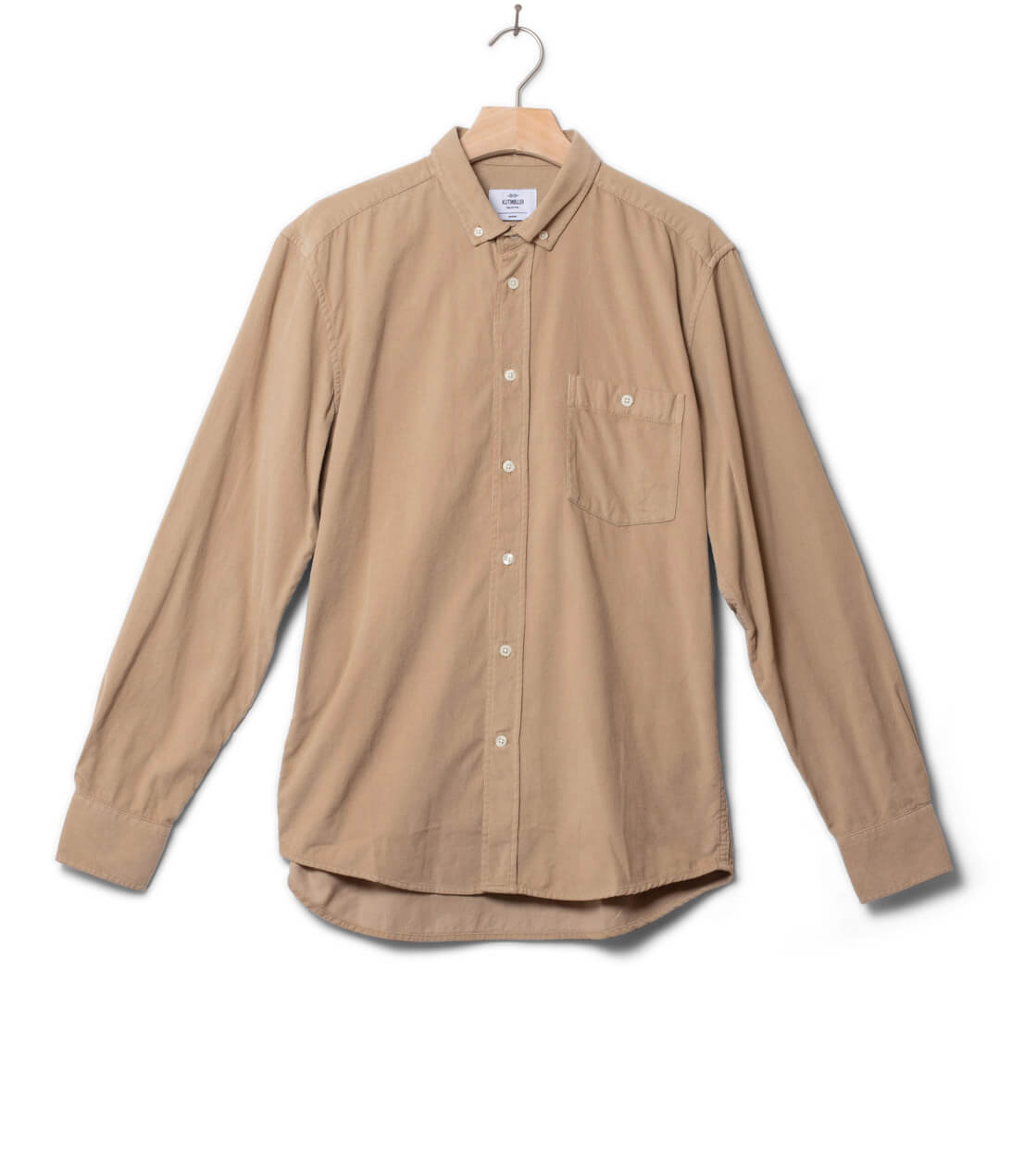 Klitmoller Shirt Benjamin Cord beige sand