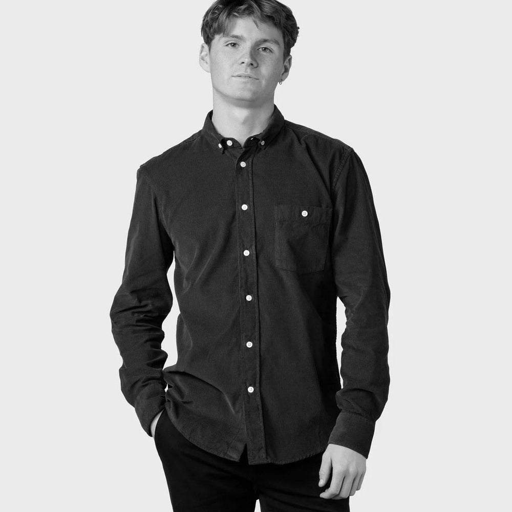 
                      
                        Klitmoller Shirt Benjamin Cord blue navy
                      
                    
