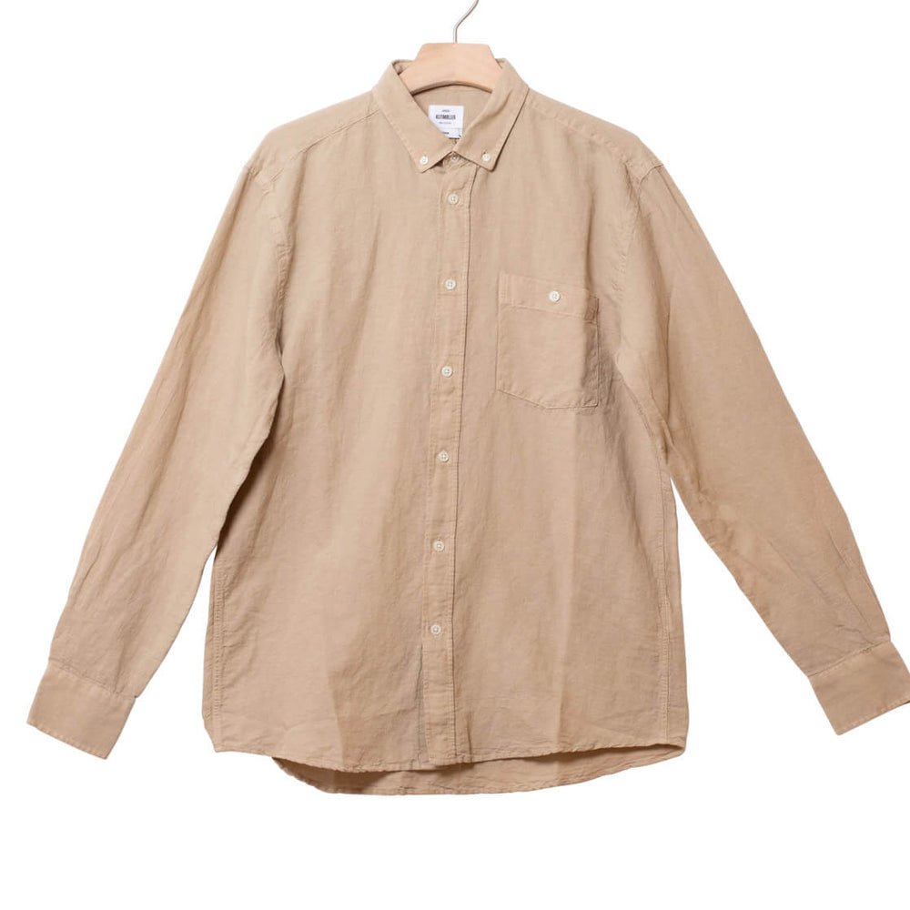 Klitmoller Shirt Benjamin Linen beige sand