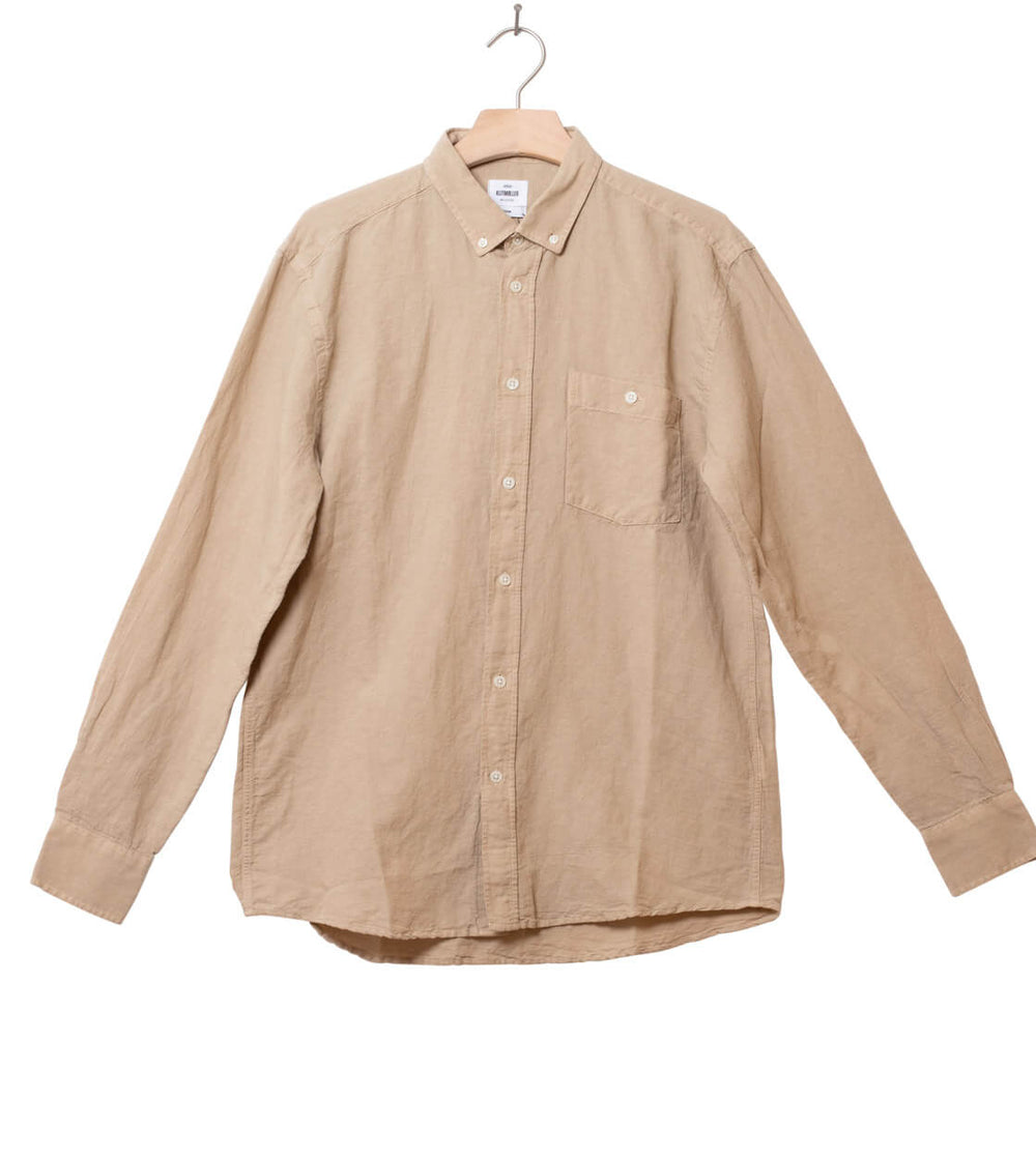 Klitmoller Shirt Benjamin Linen beige sand