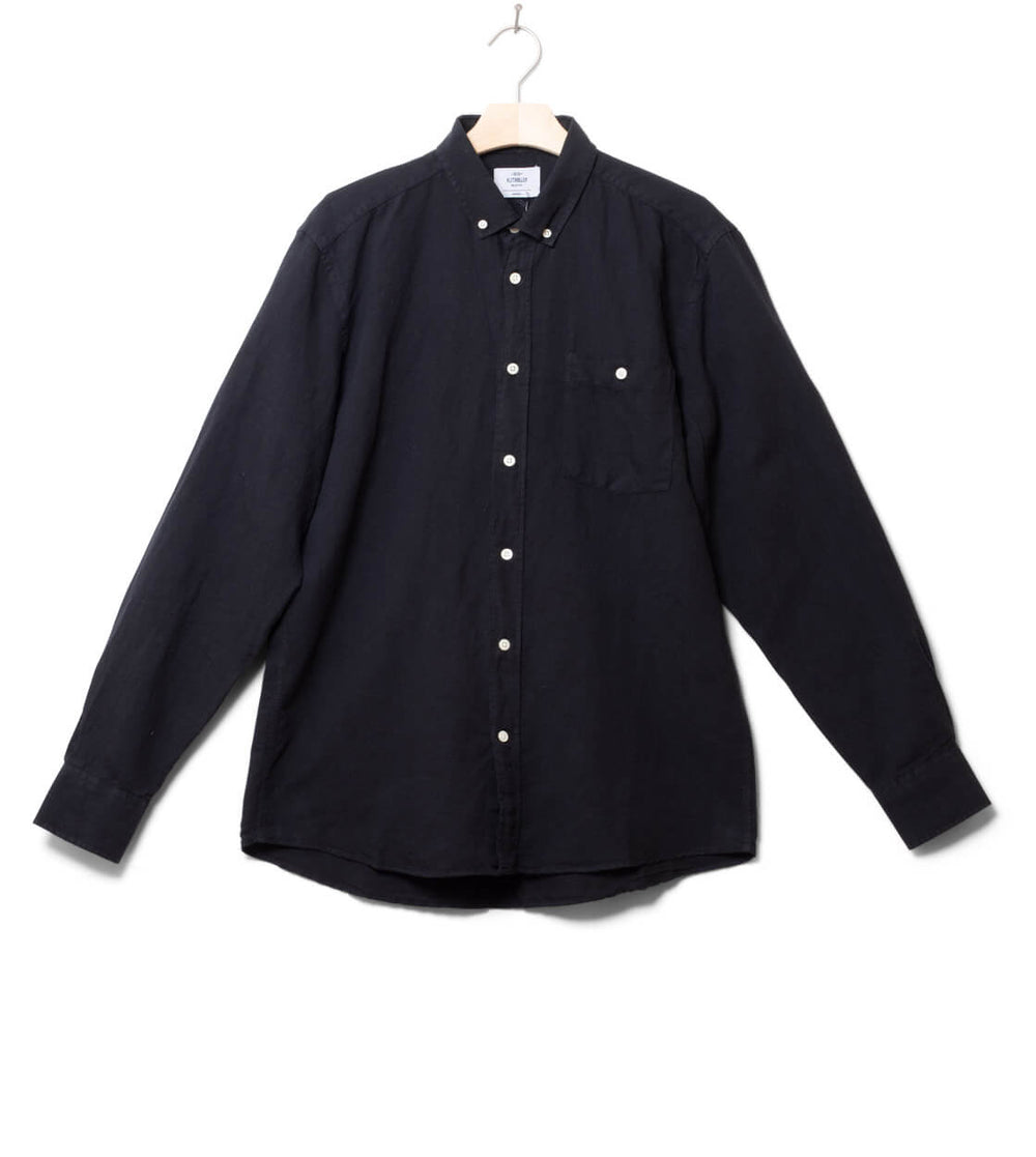 Klitmoller Shirt Benjamin Linen black