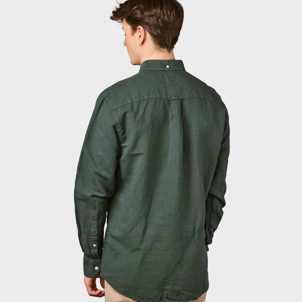 
                      
                        Klitmoller Shirt Benjamin Linen green olive
                      
                    