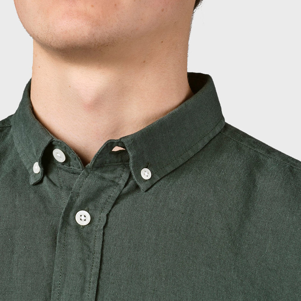 
                      
                        Klitmoller Shirt Benjamin Linen green olive
                      
                    