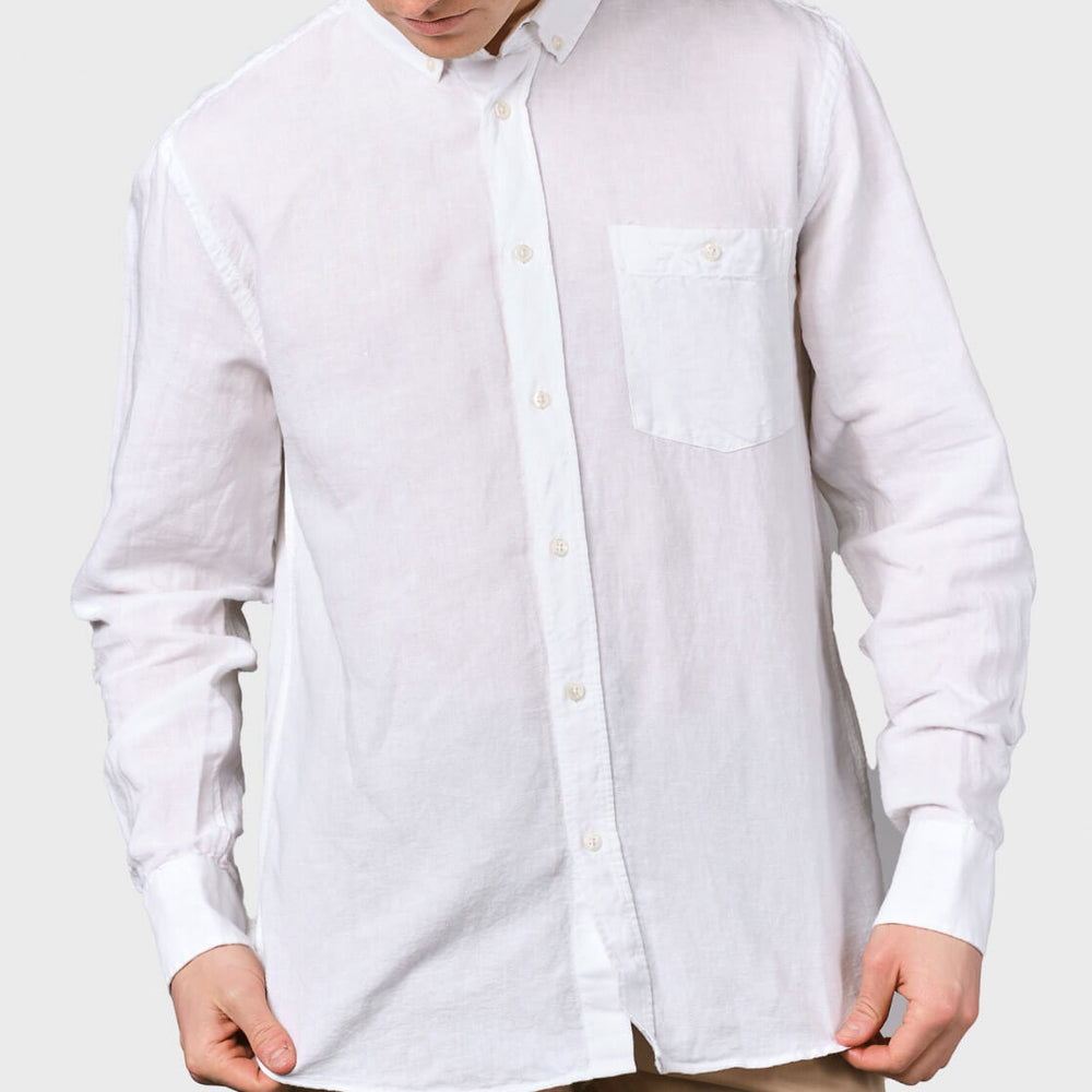 Klitmoller Shirt Benjamin Linen white